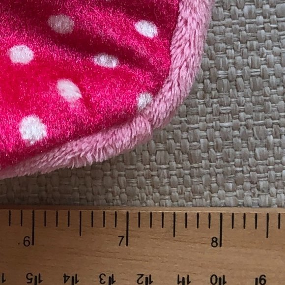 Aurora Plush Pink Polka Dot Pet Carrier Stuffed Animal Purse- NWOT - Picture 8 of 11